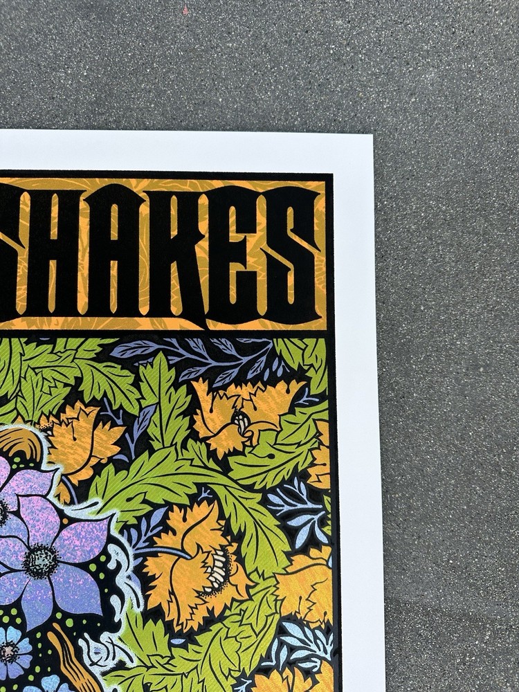 Alabama Shakes Poster 8-14-2025 Hollywood Bowl Chuck Sperry 202/775