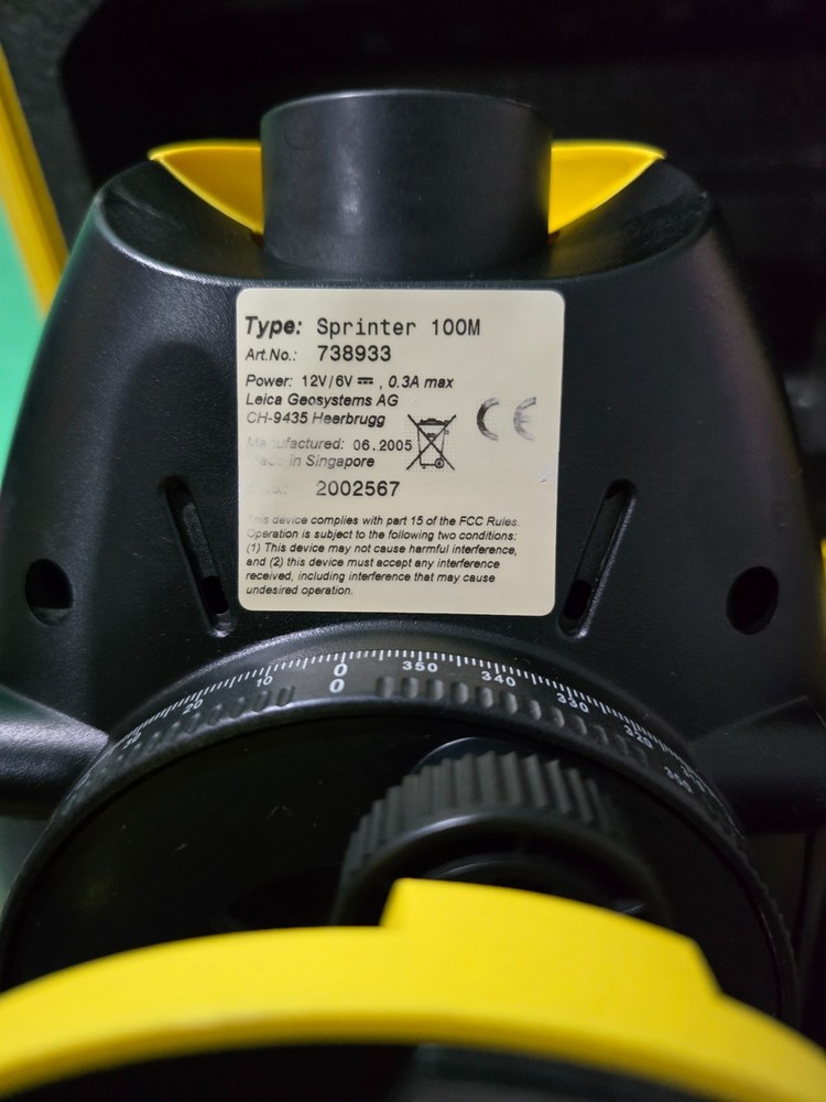 Leica Sprinter 100M Digital Level