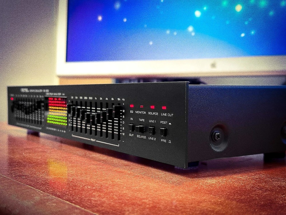 ROTEL RE-830 🌈RARE🌈 Vintage Stereo Equalizer