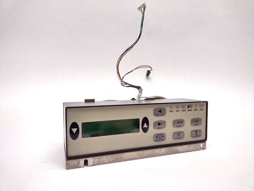 Zebra Technologies G49398M Control Panel With 37963 Cable