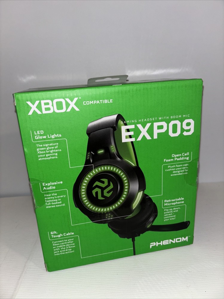Phenom xbox one Exp09 headset With Boom Mic