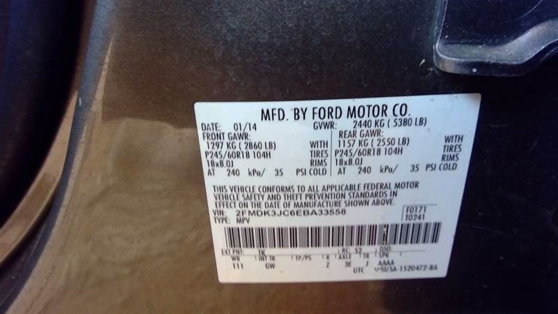Chassis ECM Multifunction Fits 14-15 MKX 5965