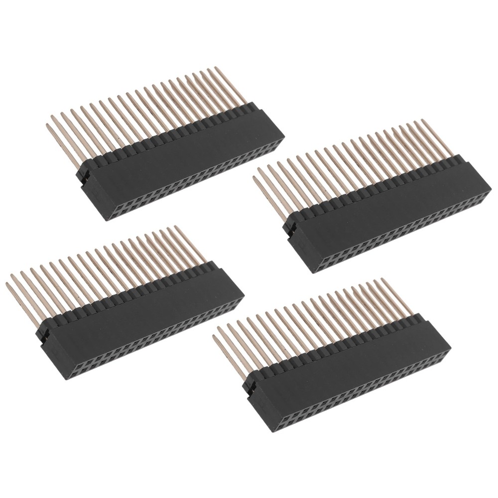2 x 20 (40 Pin) Stack Head for A+/ B+/ Pi 2/ Pi 3 Extra High Head (Pack 4619