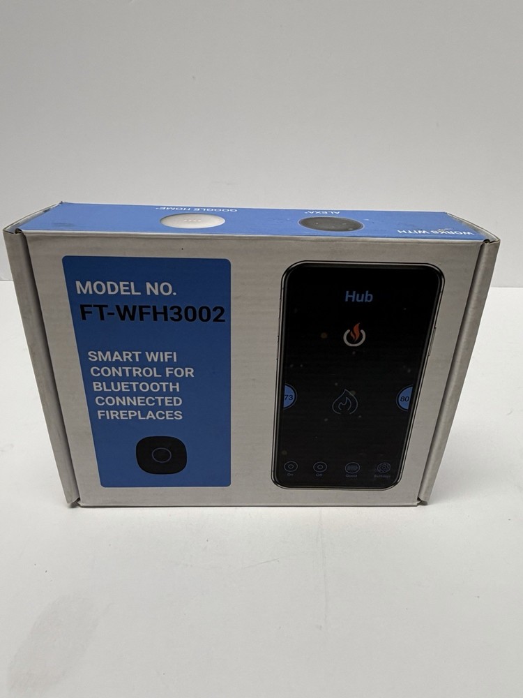 NEW Flame-Tec FT-WFH3002 Smart Wifi HubController for Bluetooth Fireplaces