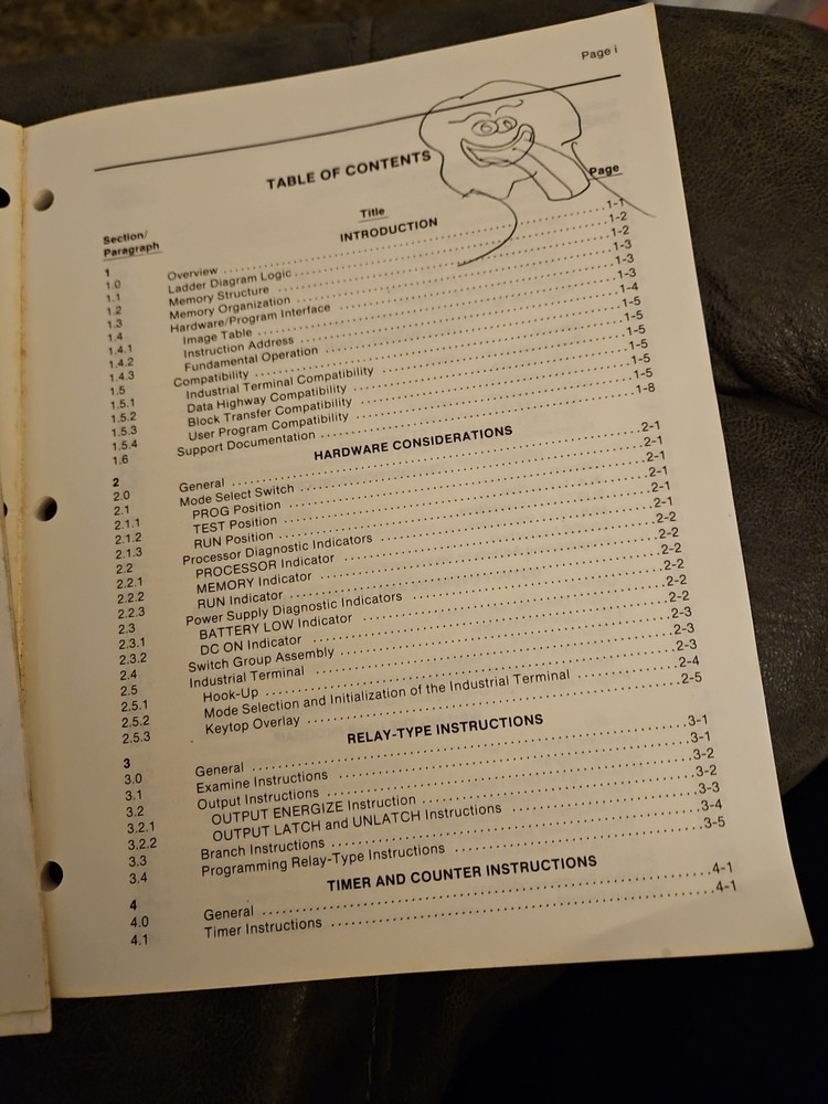 Allen Bradley Programming and Operations Manual, Mini-PLC Programmble Controller