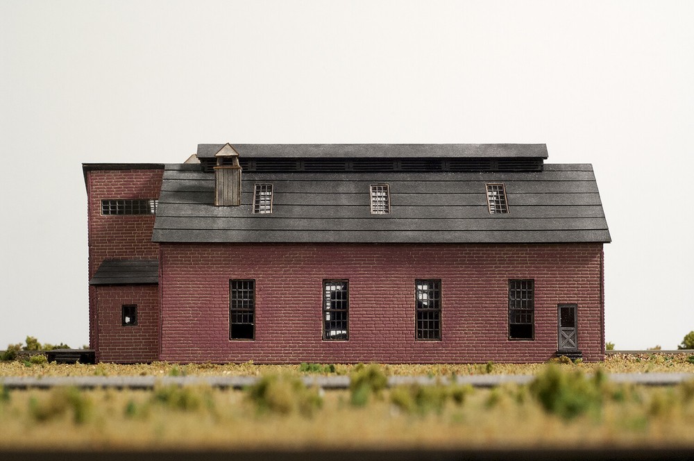 Laser Cut N Scale 2 Stall Engine House Building KIT.