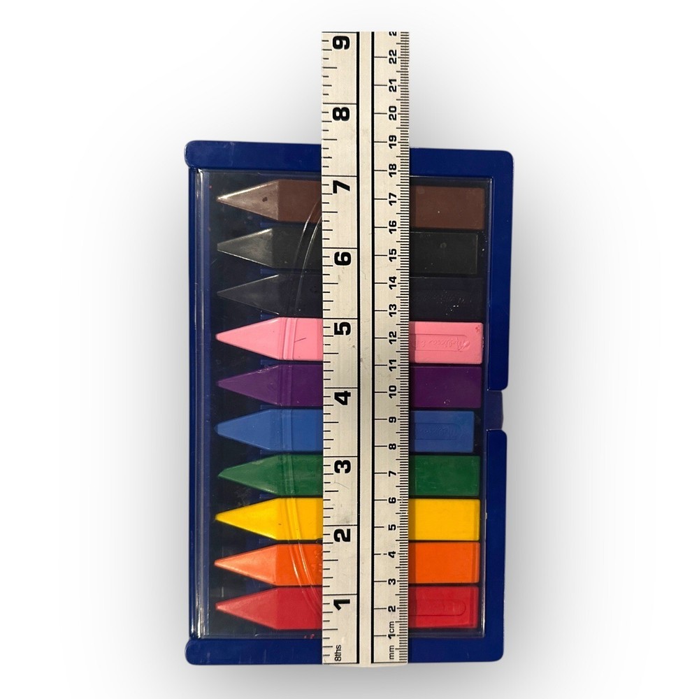 Melissa & Doug 10 Jumbo Triangular Crayons & Crayola Giant Coloring Pages Set