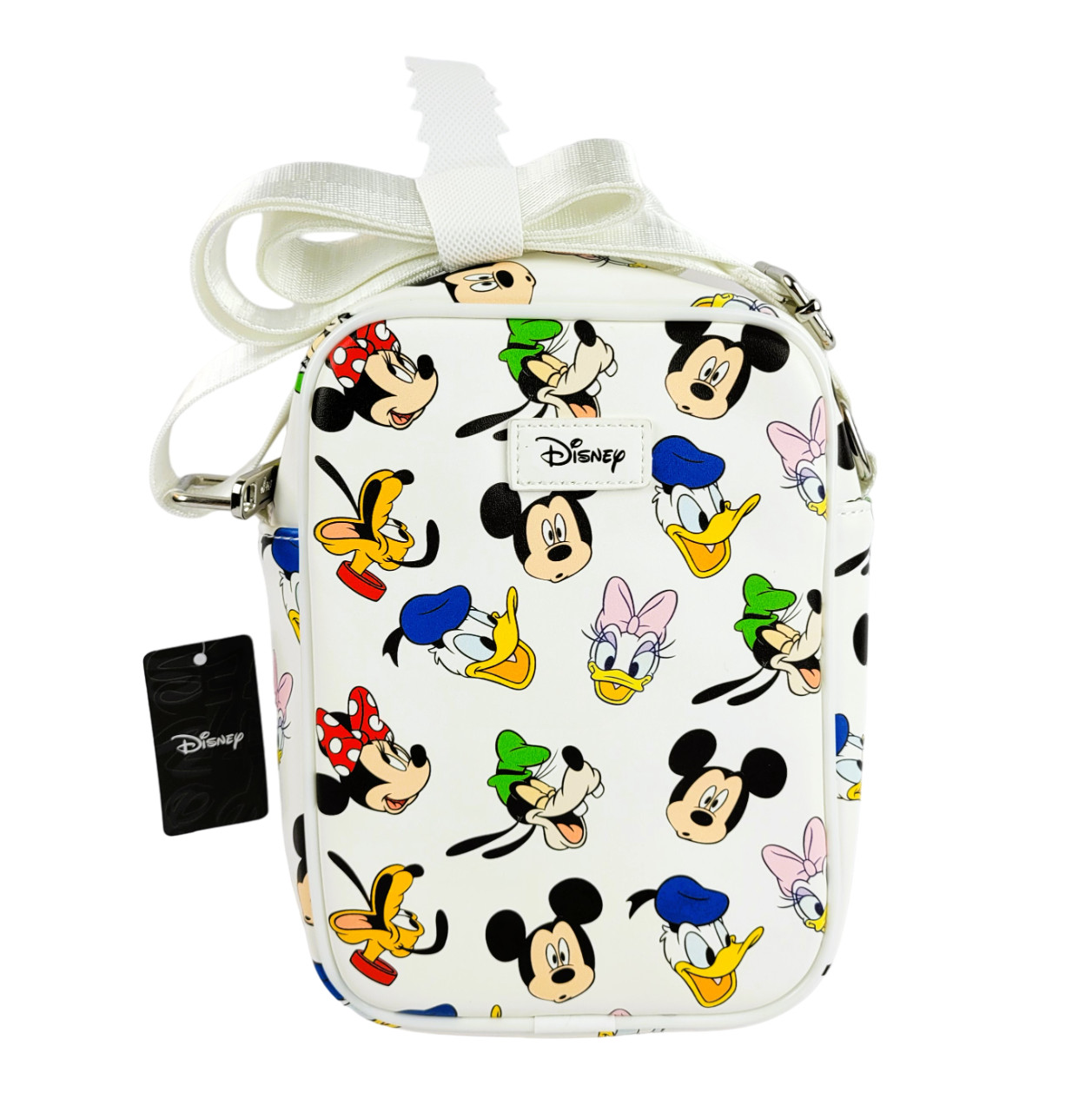 Disney Mickey and Friends Deluxe Crossbody Bag Minnie Donald Daisy Goofy Pluto