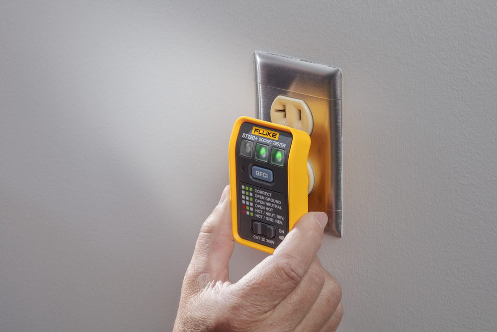 ST120+ GFCI Socket Tester with Audible Beeper