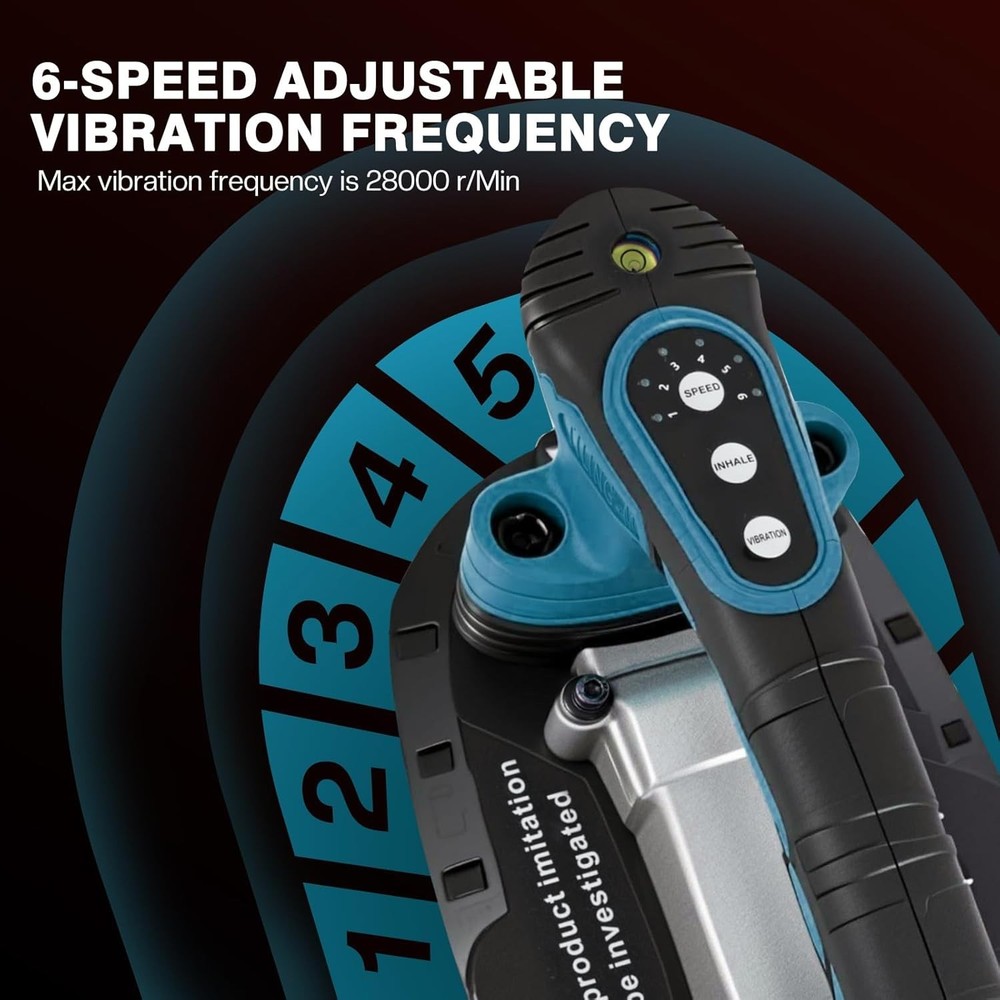 Tile Vibration Tool, 11” Tile Suction Cup Tool, Tile Installation Leveling Machi