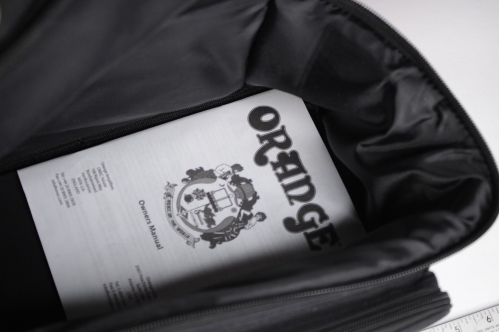 Orange Amplification Tiny Terror Gig Bag, Soft Padding - Never Used w/ Strap