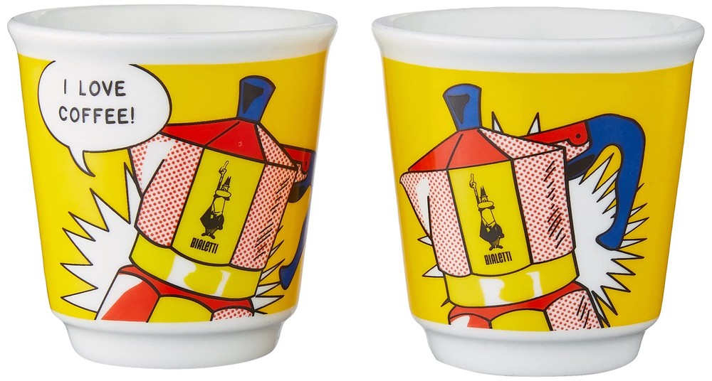 Bialetti - Mini Express Lichtenstein: Moka Set includes Coffee Kitchen