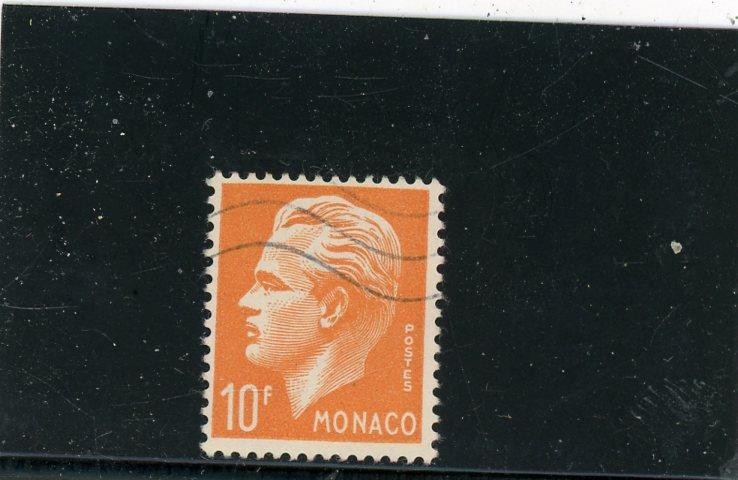 Monaco 1951 Scott# 259 Canceled