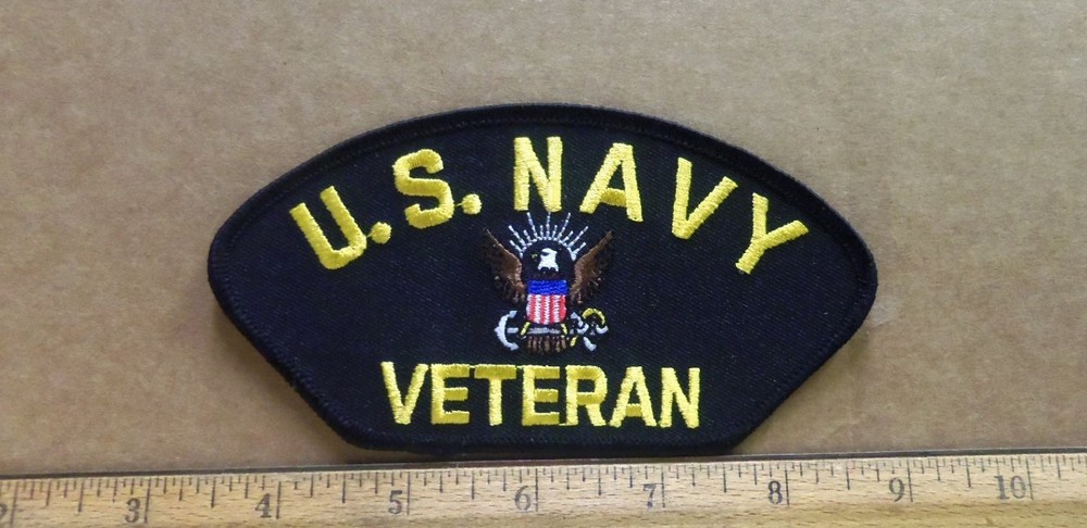 U.S. Navy - Veteran Embroidered Patch