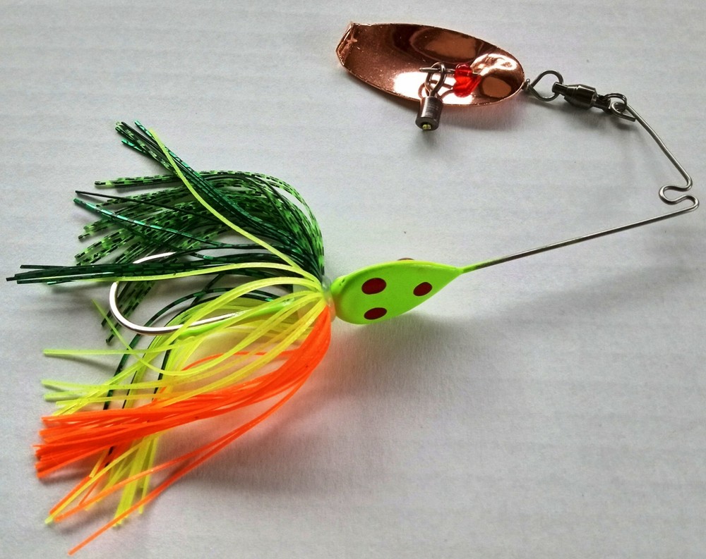 FLAT HEAD CYCLONE OUR TORNADO REPLACEMENT - BUZZ BAIT FORM-CHOSE COLOR & BLADE