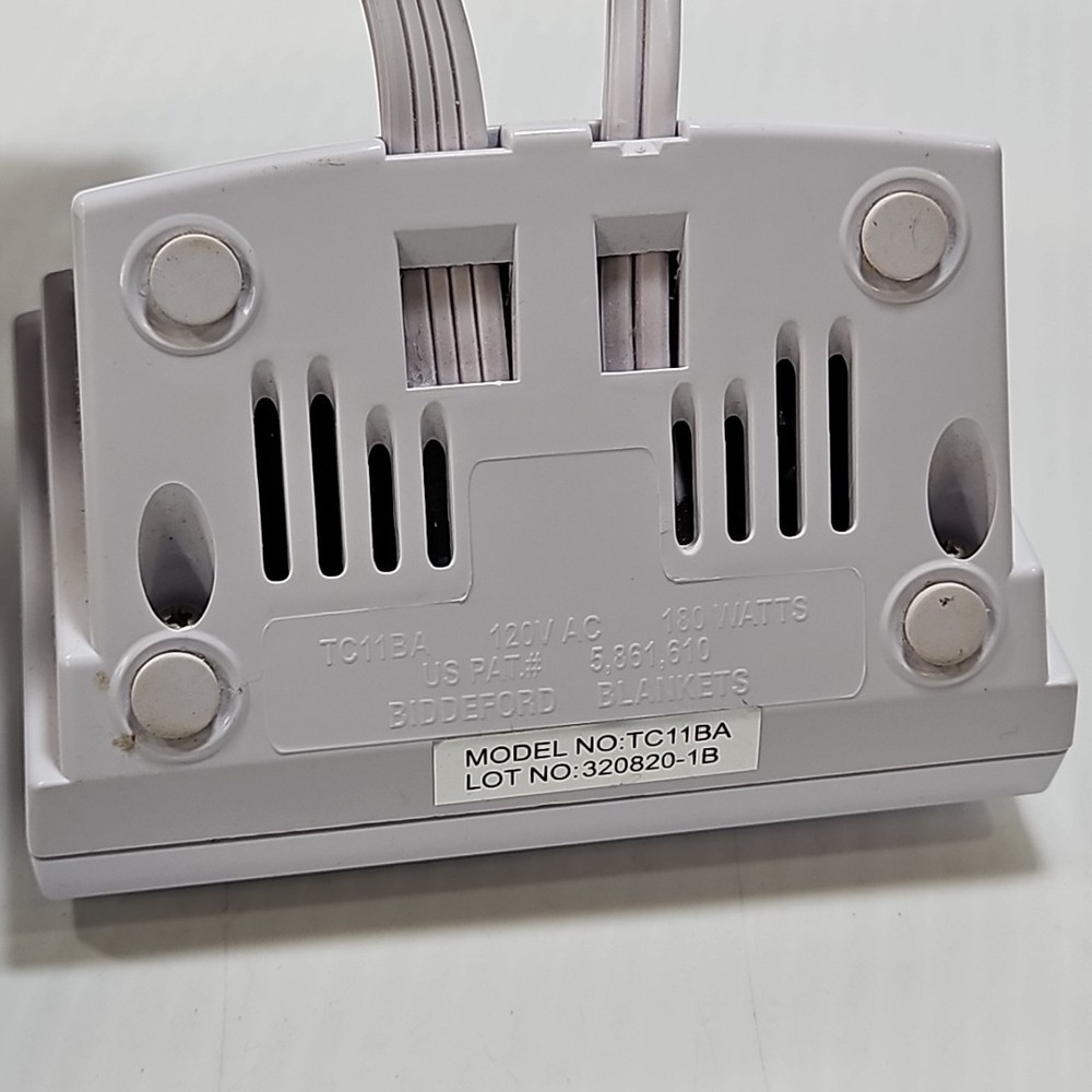 Original Biddeford or Cannon TC11BA Electric Blanket Controller Control