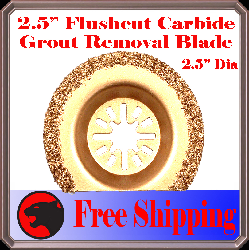 Carbide Grout  Remover  Oscillating Multi Tool Blade Disc For Grout line remove
