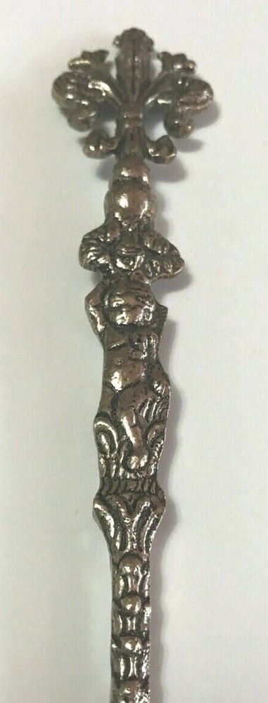 Vintage Silverplate Ugo Bellini Spoon ~ Cherubs ~ Italy