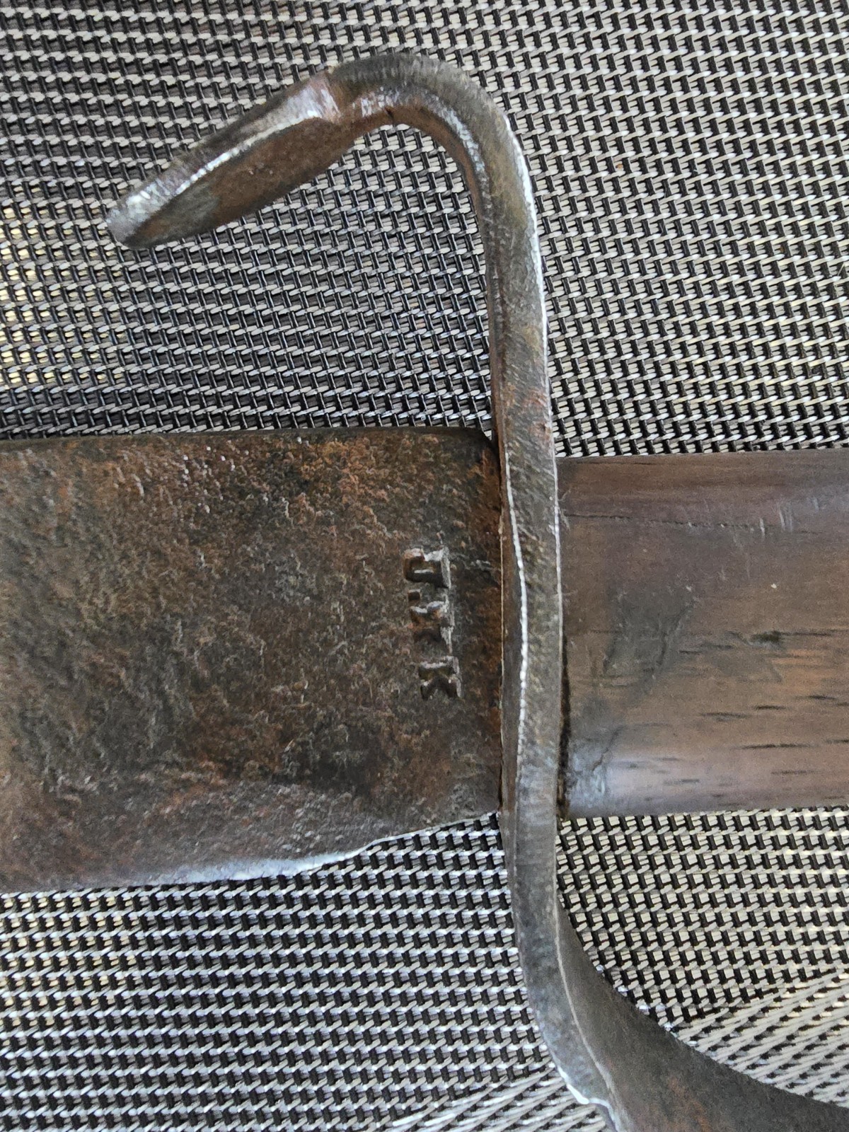 OLD ANTIQUE CONFEDERATE CIVIL WAR ERA SNAKE D GUARD BOWIE KNIFE FREE SHIPPING!!