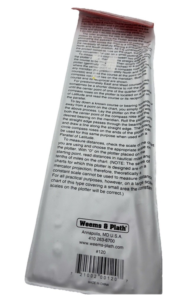 Weems & Plath Compact Parallel Plotter Item #120