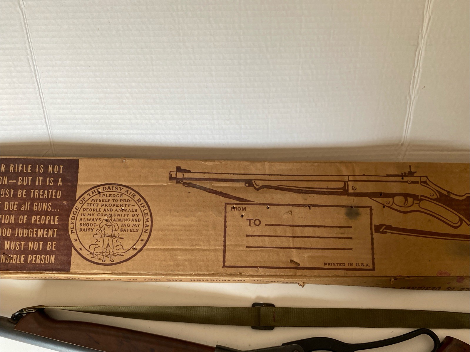 VTG Daisy MFG DEFENDER REPEATER No. 142 Pump Action BB Rifle Plymouth MI W/ Box