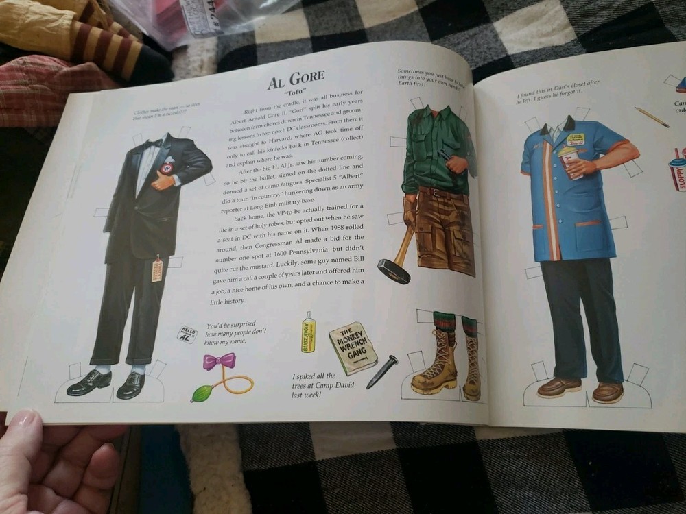 Bill & Al's Excellent Adventure A Paper Doll Book, 1994