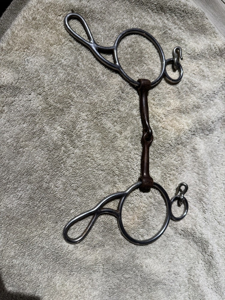 Sliding Gag Copper Mouth Snaffle - 5"