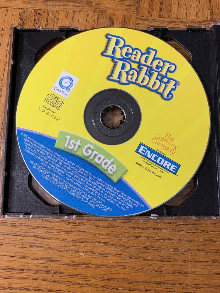 Reader Rabbit Math And First Grade PC Game