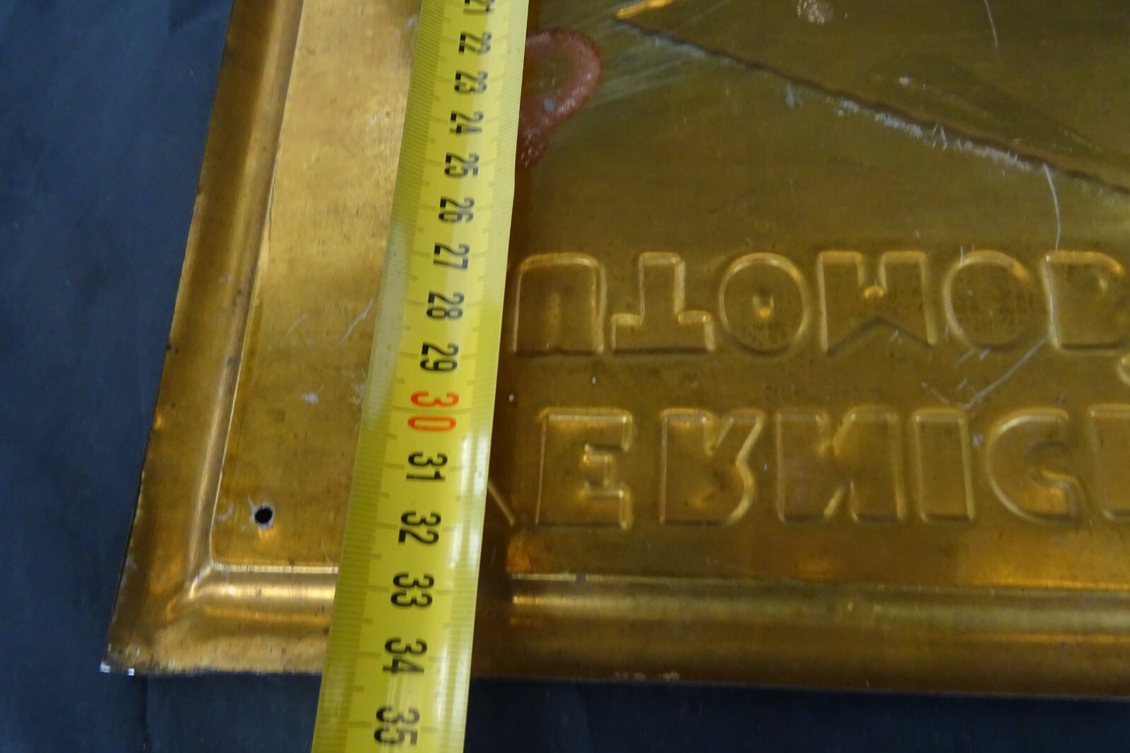 IVIN paint sign Fiat Alfa Romeo Isotta Fraschini 1930s