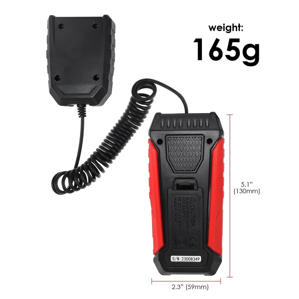 Digital Lux Light Meter Handheld 360 Rotating Sensor 0200,000 Range Test