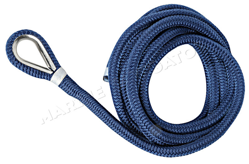 Osculati Spliced mooring line blue 16 mm x 11 m