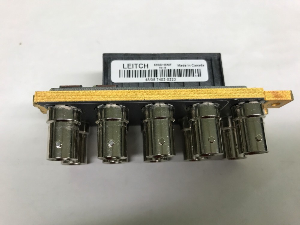Leitch DMX6800+C2/C4D Back Interface Unbalanced AES Audio Module