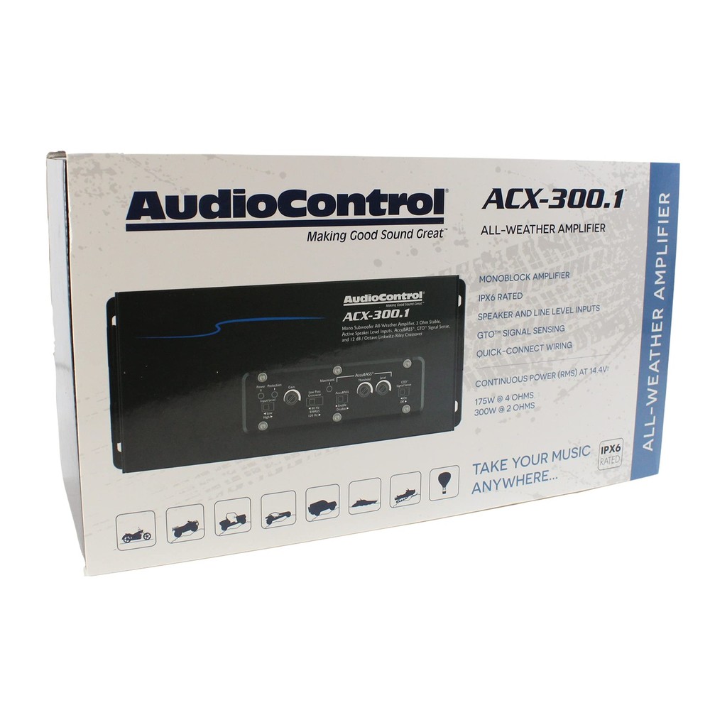 Waterproof Monoblock Audio Amplifier for All-Weather Performance