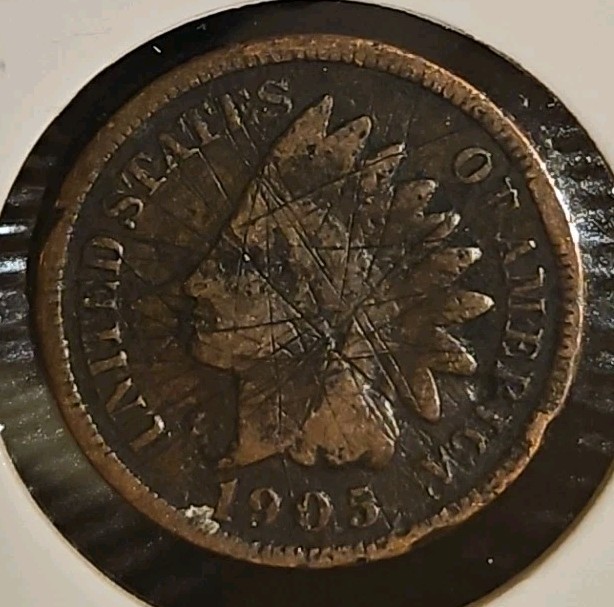 1905 Indian Head Cent
