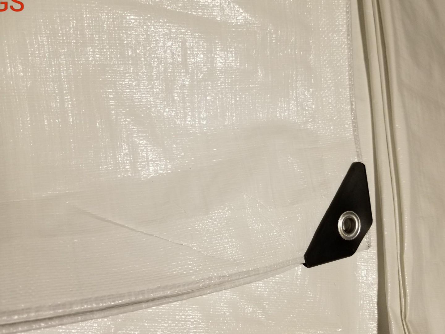 9x12 Ft White Heavy Duty Tarp Industrial Strength Premium Quality canopy GS new