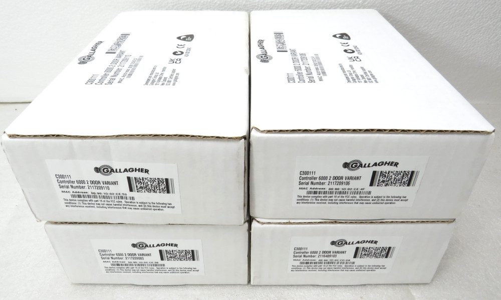 Gallagher C300111 Controller 6000, 2 Door Controller (FACTORY SEALED) [CTH]