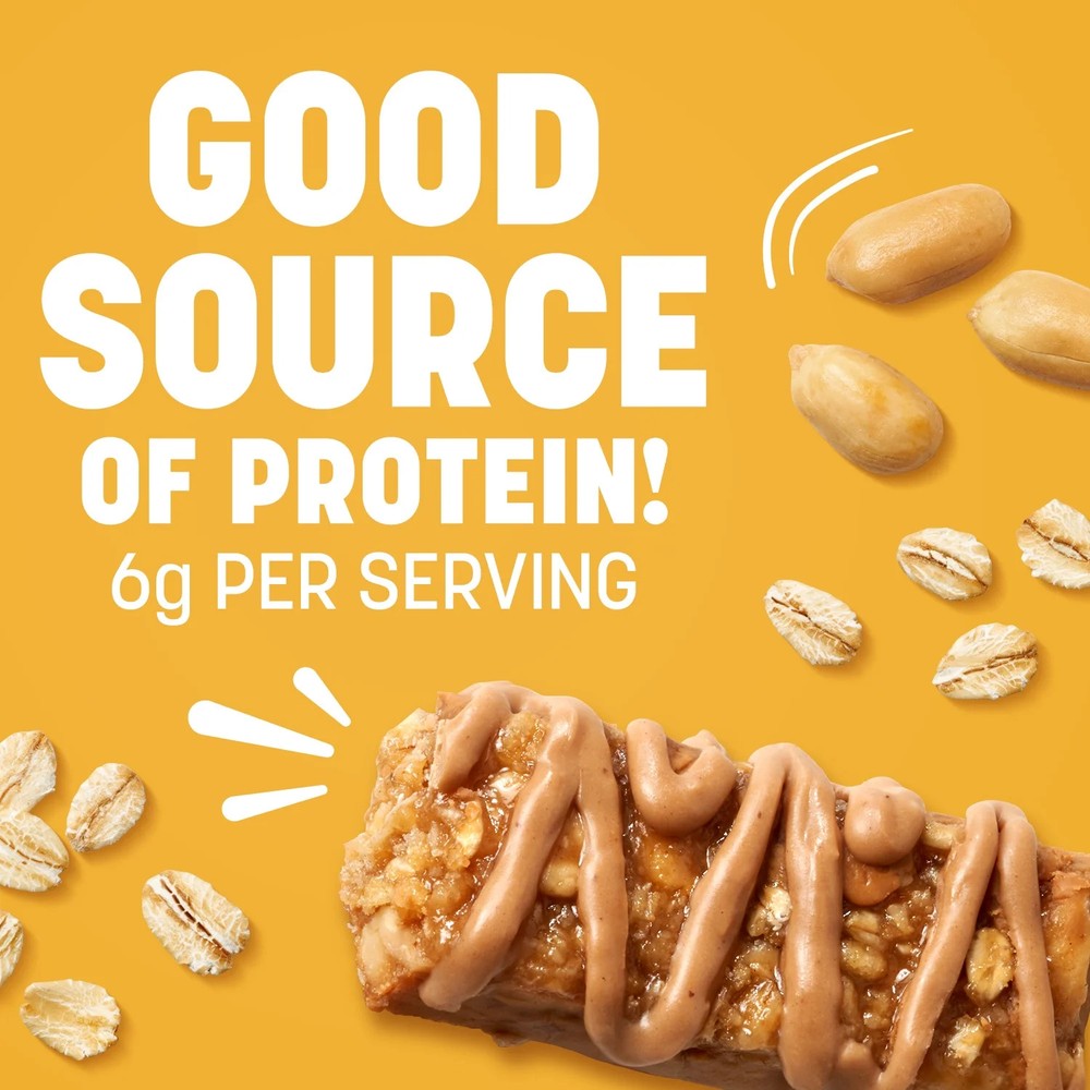 Nutrisystem Peanut Butter Oat Chewy Bars 15 Count