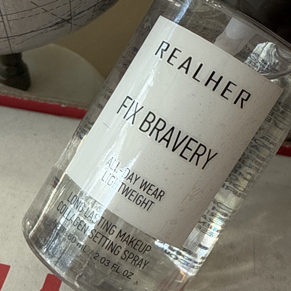 💦 REALHER Fix Bravery Lightweight Setting Spray – 60 ml / 2.03 oz | NEW