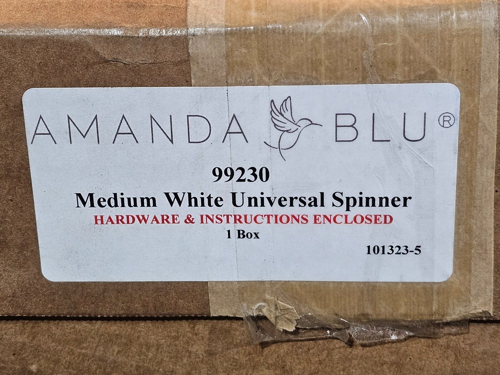 Amanda Blu 99230 Medium White Universal Spinner