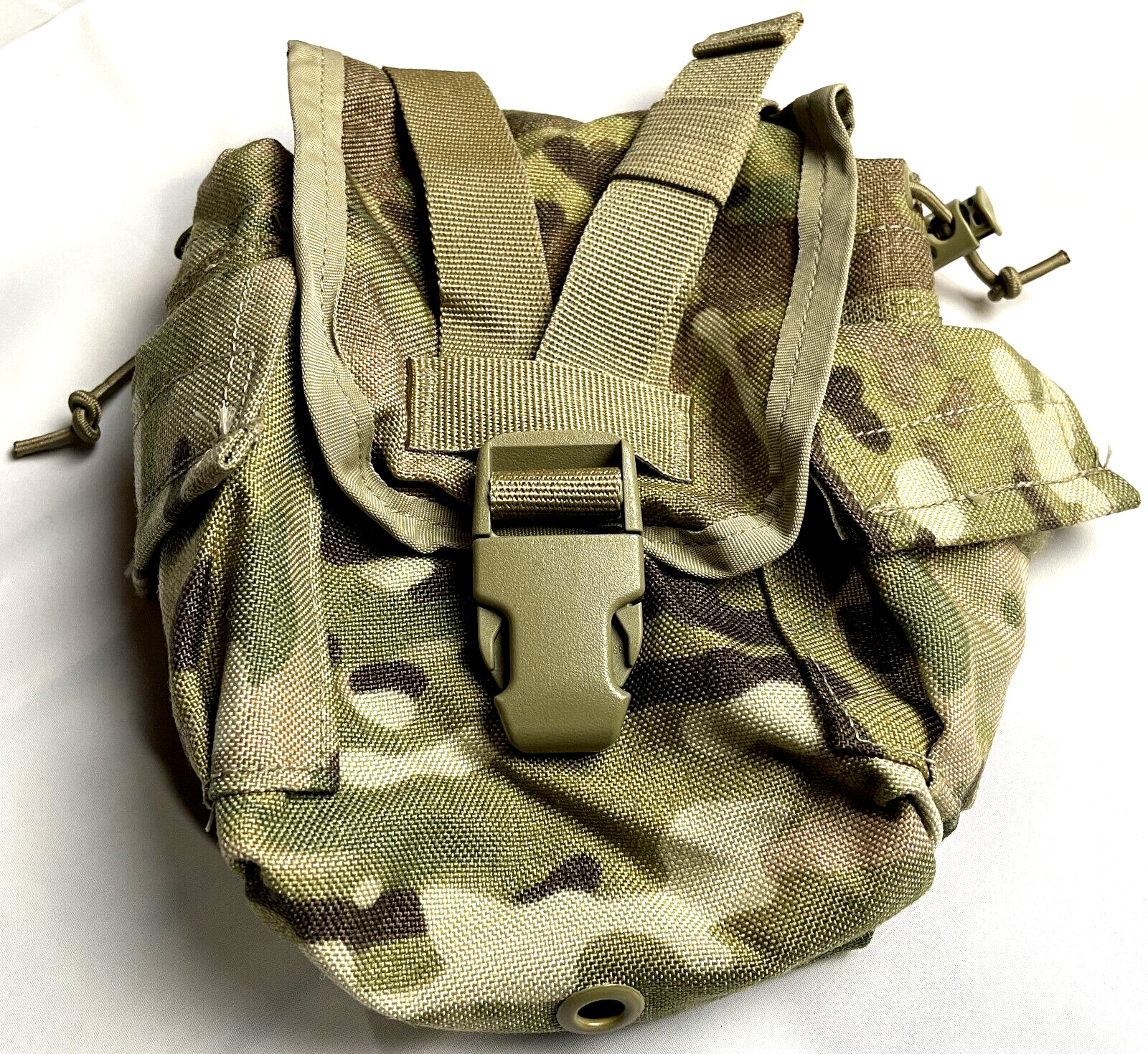 USGI Military MOLLE 1 QT CANTEEN COVER Carrier Utility Pouch OCP Multicam MINT
