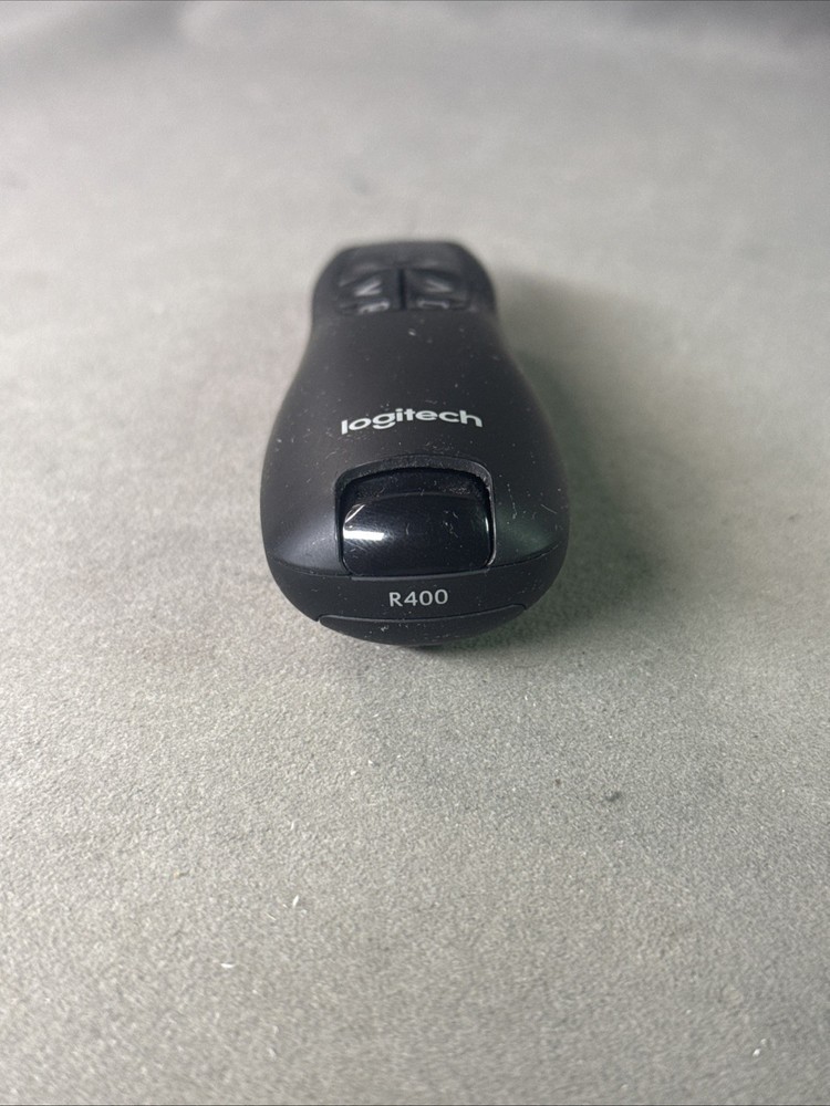 Logitech R-R0008 R400 Wireless Presentation Remote ONLY Clicker Laser Pointer
