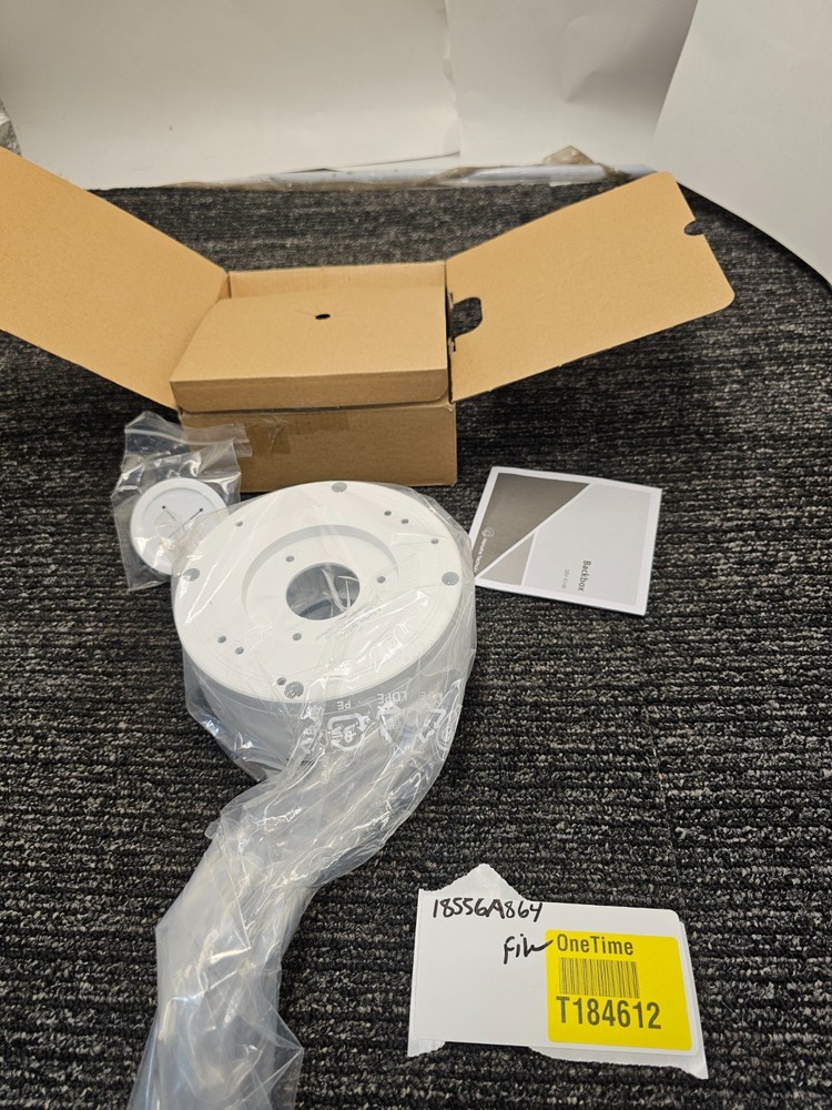 Hanwha Techwin SBV-A14B Wisenet Back Box Mount Bracket White