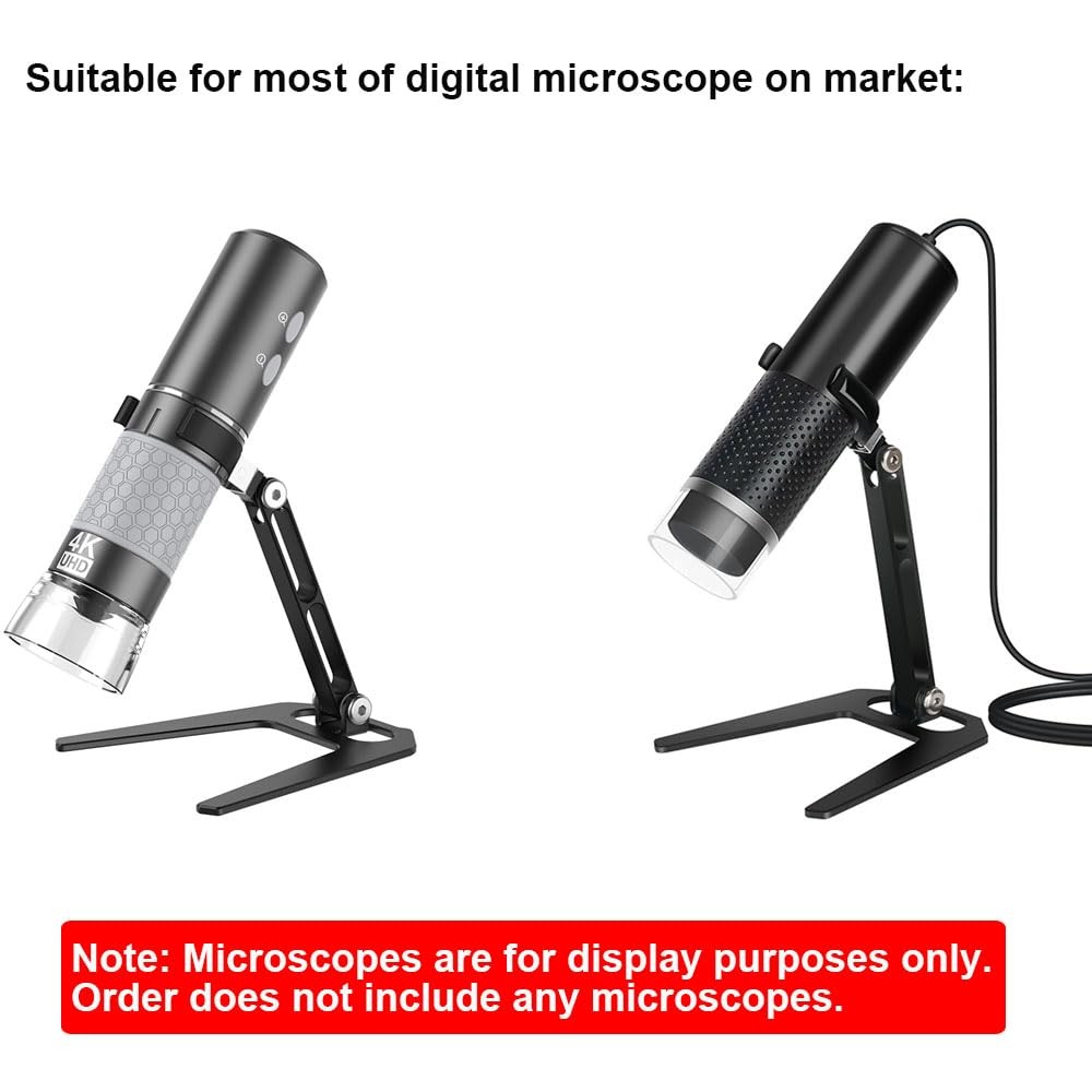 Universal Microscope Stand Bracket Compatible with Stand, Black