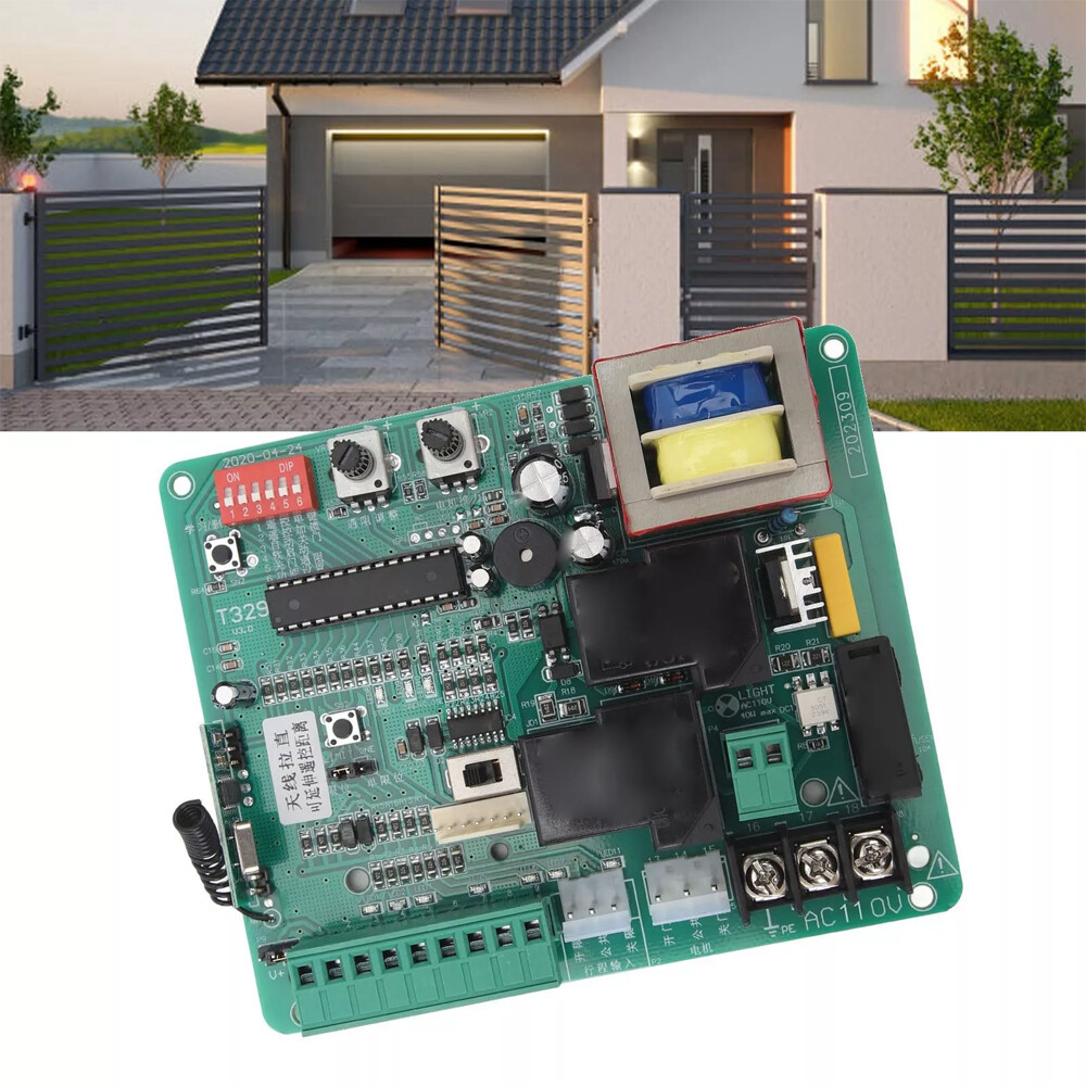 Universal Circuit Control Board For Sliding Gate Opener Main Electronic Control