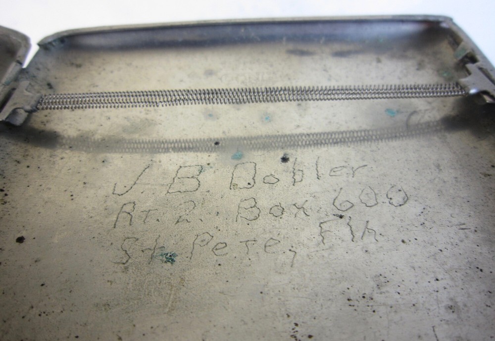 1948 WWII Era Army XXIV Corps Cigarette Case Rendezvous Seoul Korea