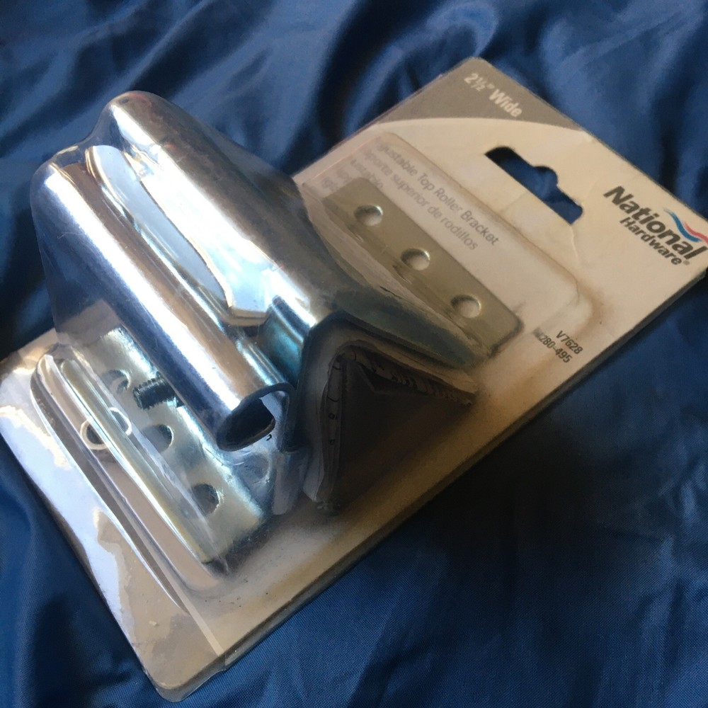 National Hardware N280-495 V7628 Adjustable Top Roller Galvanized Bracket