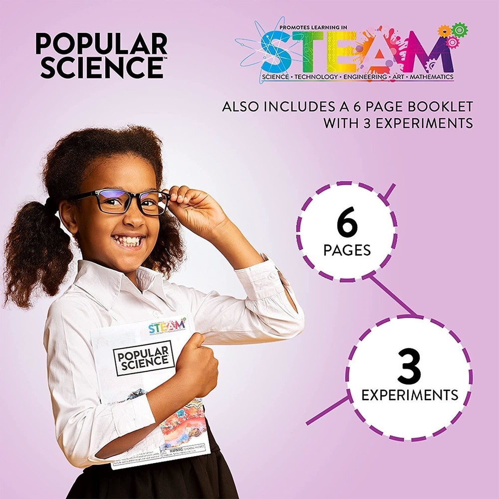 Popular Science Crystal Science Kit STEAM Educational Learning Experiment