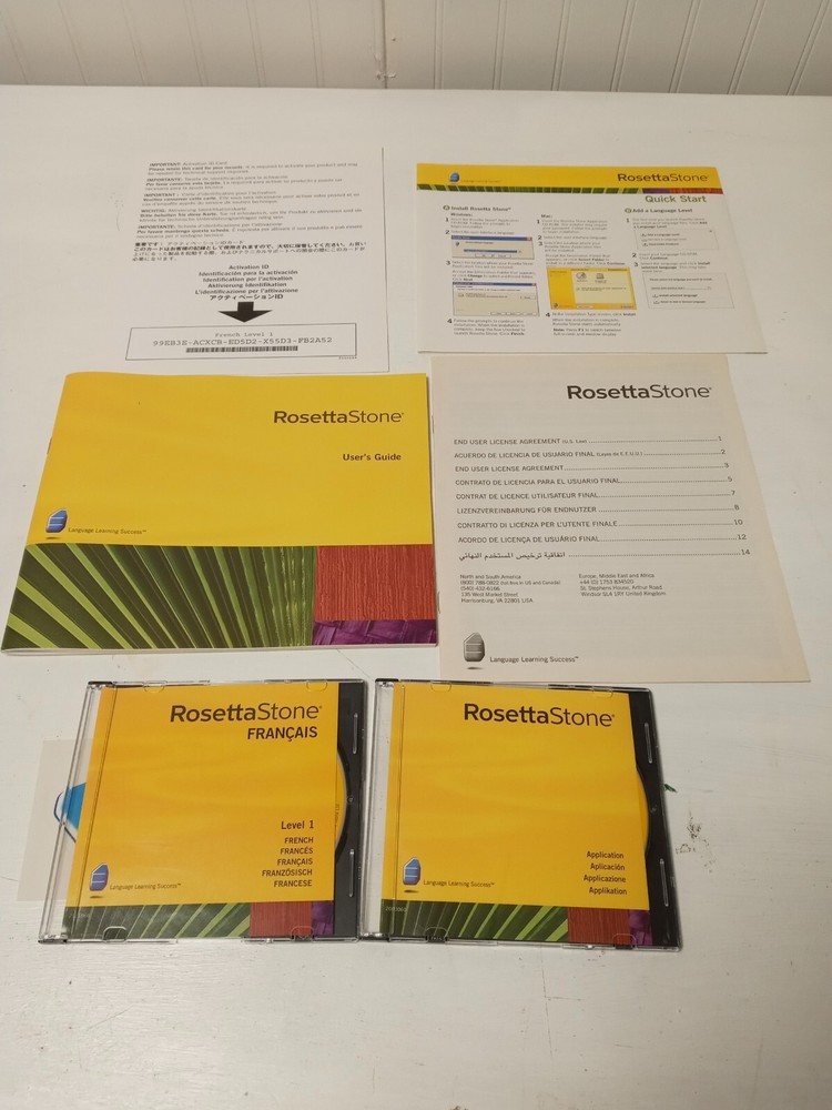 Rosetta Stone French 3 Level 1