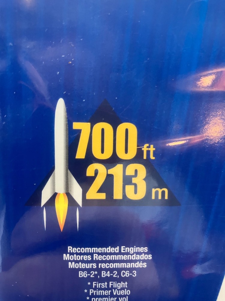 Estes Dark Energy Flying Model Rocket Kit - Sealed