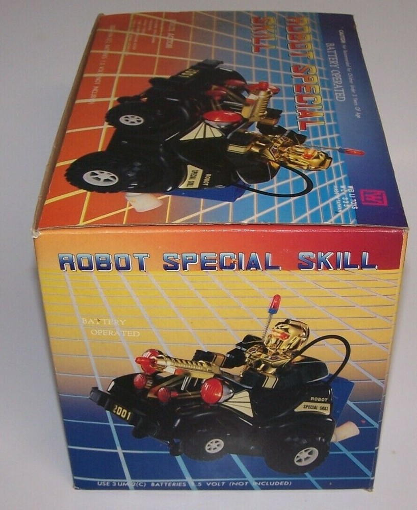 Robot Special Skill Car Battery Operated Multi Action NIB